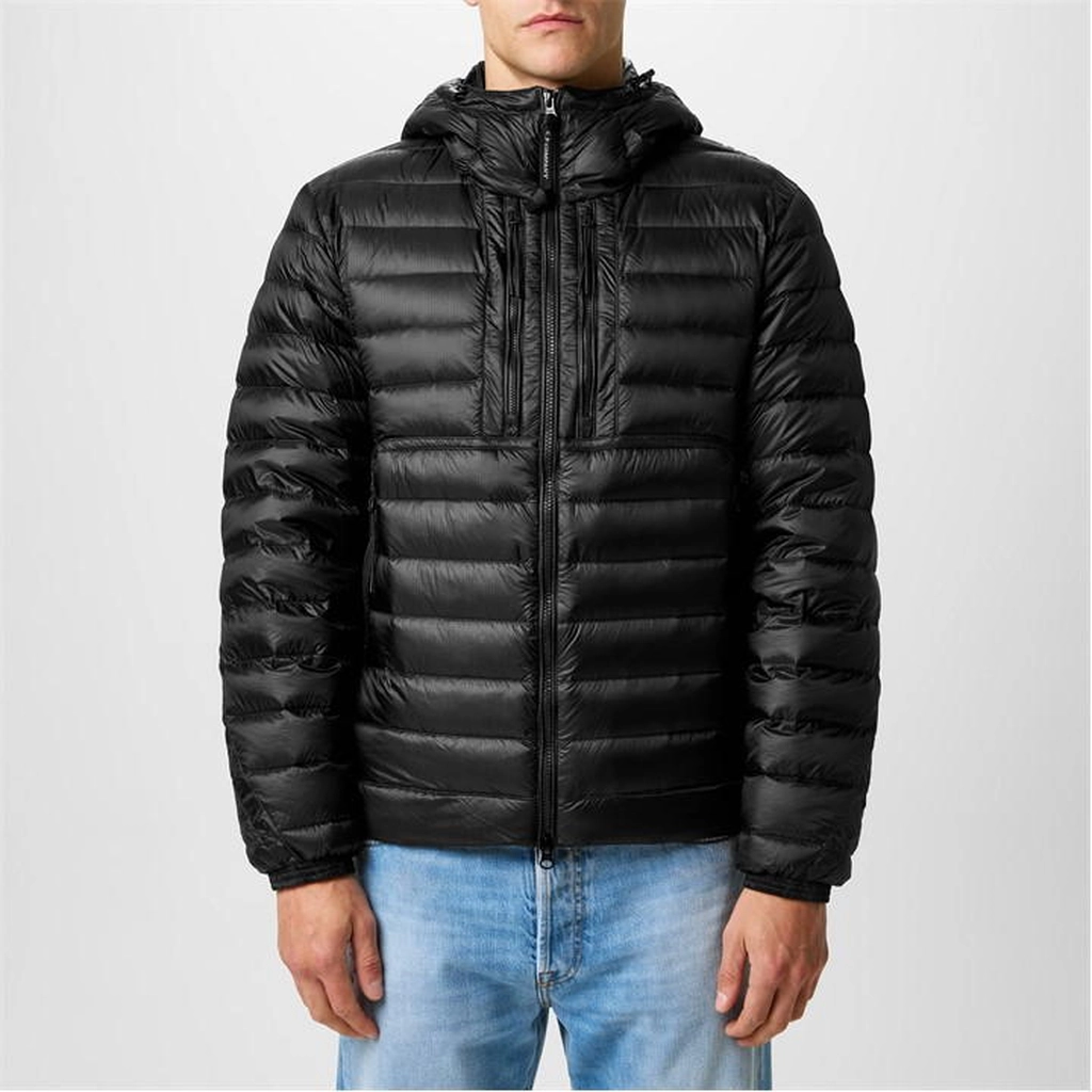CP Company D.D. Shell Goggle Down Jacket - Black